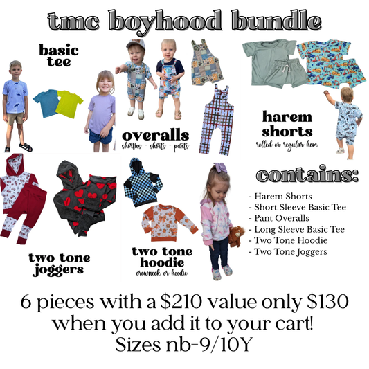 MADE TO ORDER: TMC Boyhood Bundle