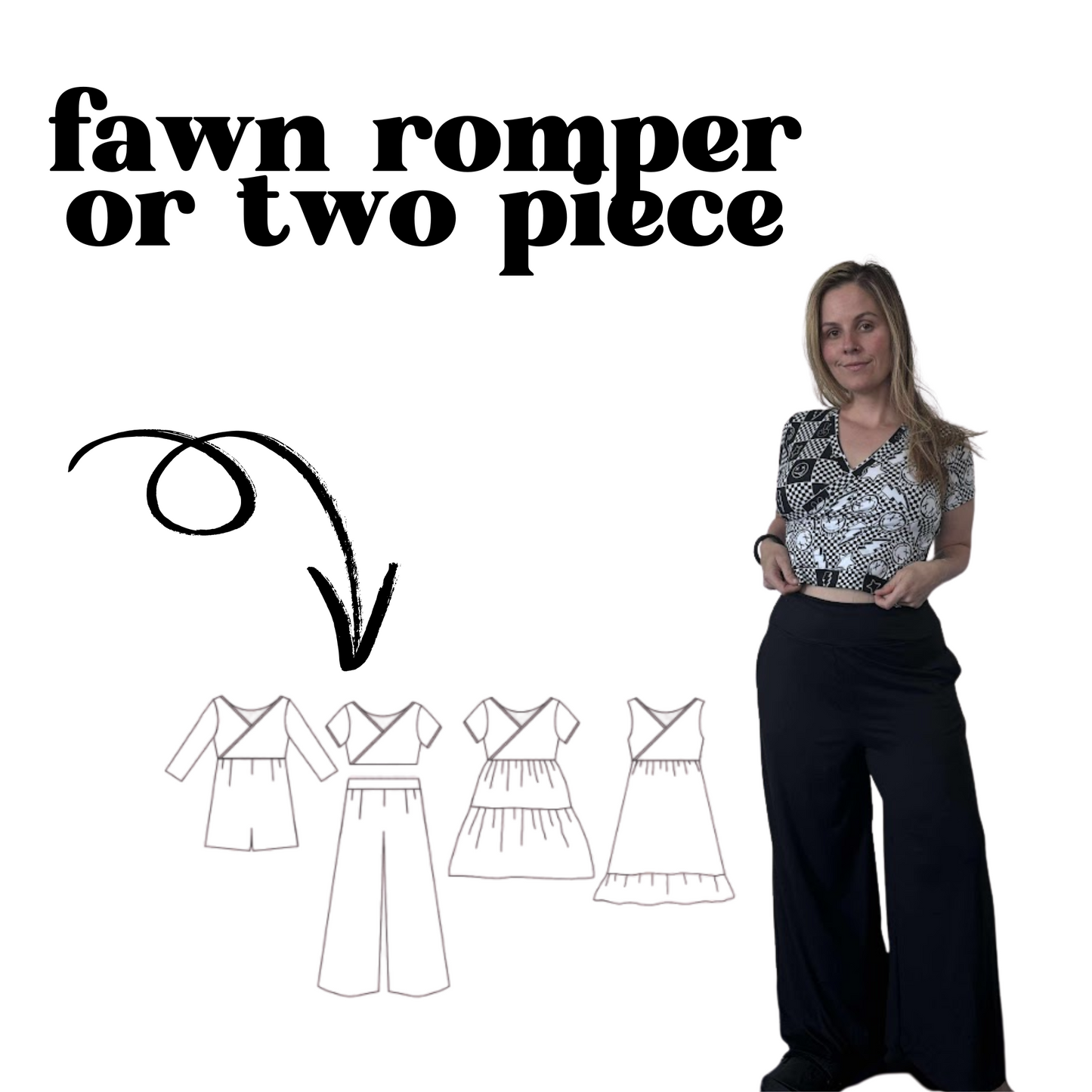 MADE TO ORDER: Adult Fawn Romper or 2 Piece