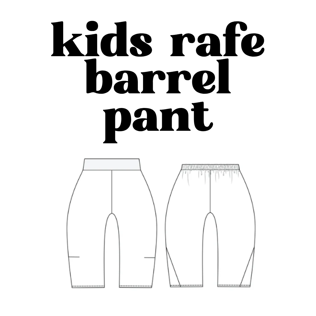 MADE TO ORDER: Kids Rafe Barrel Pants