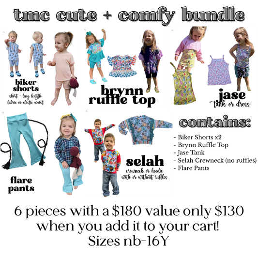 MADE TO ORDER: TMC Cute + Comfy Bundle