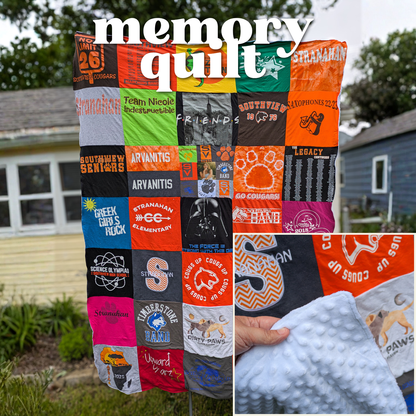 MADE TO ORDER: Memory Quilt