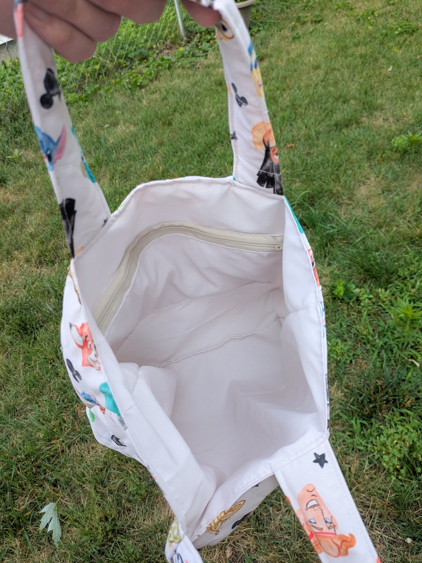READY TO SHIP: Tote Bag with Zipper Pouch