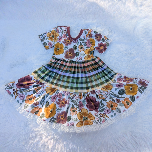 READY TO SHIP: 2T Cross Back Magnolia