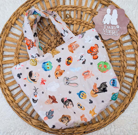 READY TO SHIP: Tote Bag with Zipper Pouch